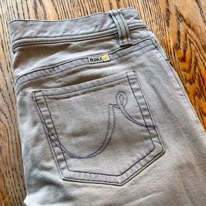 Vintage Roxy “Pismo” Super Skinny Fit Gray Jean (Size 5)